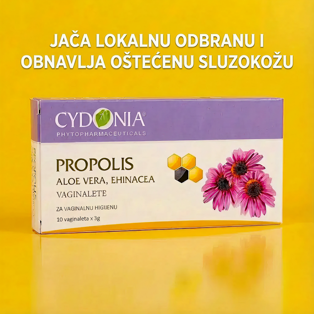 PROPOLIS ALOE VERA I EHINACEA VAGITORIJE 🛡️