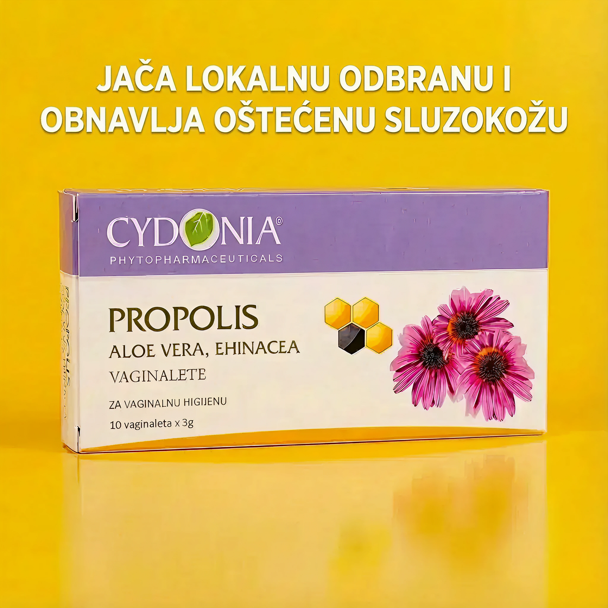 PROPOLIS ALOE VERA I EHINACEA VAGITORIJE 🛡️