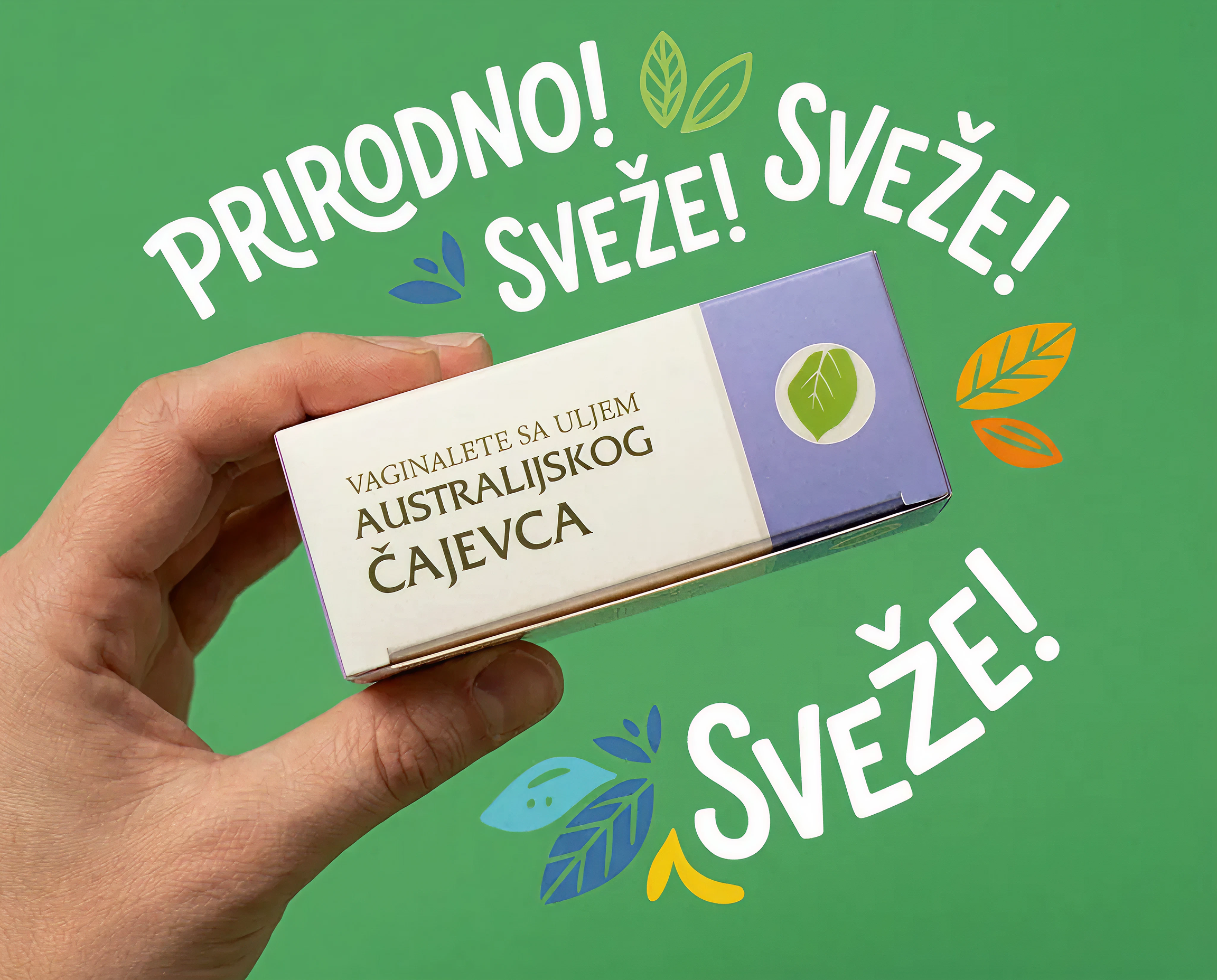 VAGITORIJE SA ETARSKIM ULJEM AUSTRALIJSKOG ČAJEVCA  🌿