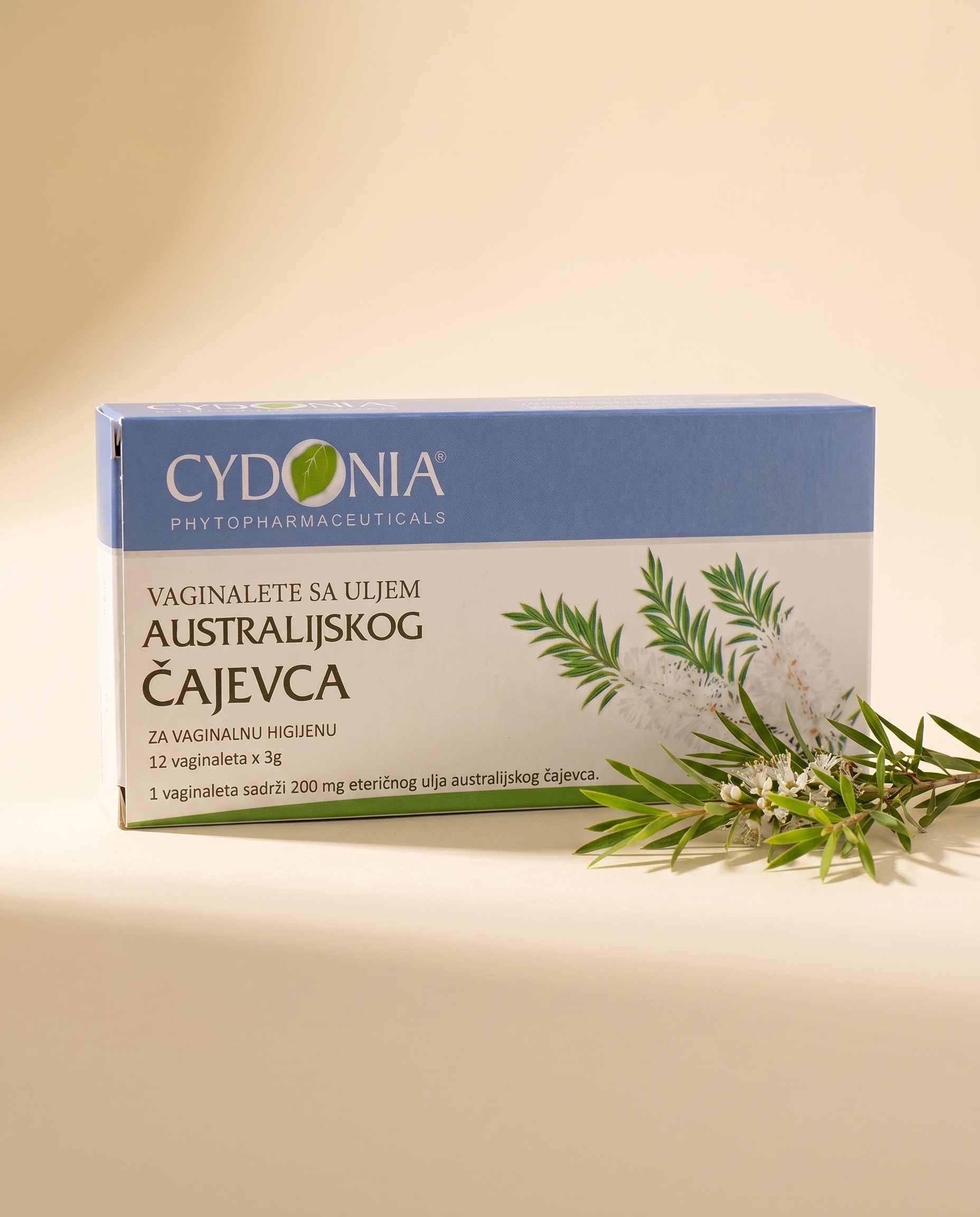 Čajevac vaginalete sa etarskim uljem australijskog čajevca, 12 × 3 g | DIVINE