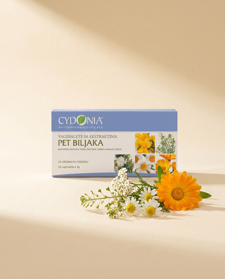 Pet Biljaka vaginalete · ekstrakt 5 biljaka 10 × 3g
