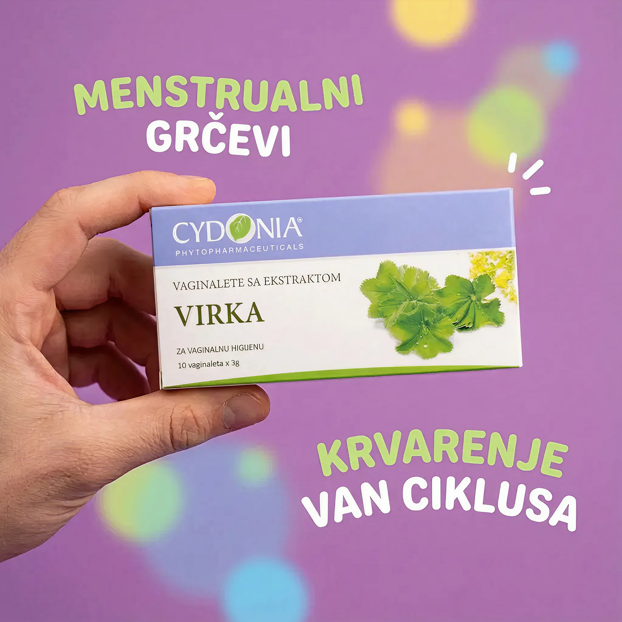 VAGITORIJE SA EKSTRAKOM VIRKA 🌱